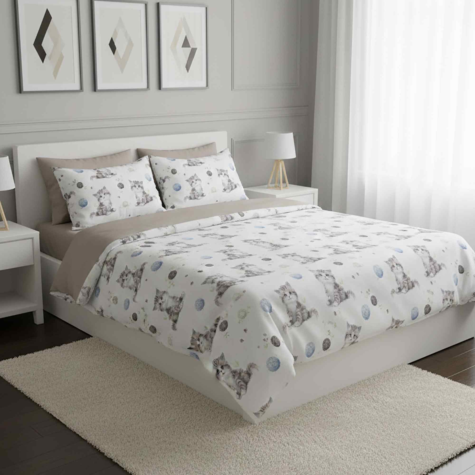 Lenjerie pat Ranforce 100% Cotton Pro (RCP13)